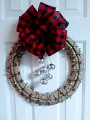 Pantry Jute Twine and Bell Wreath (NEW DIY)
